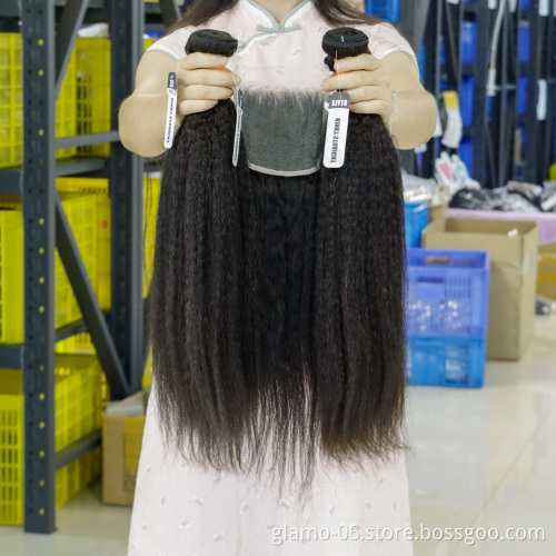 Annione Deep Wave Hair Bundles With Transparent Lace Frontal Brazilian Human Hair Weave Bundles Vendor 2 3 Bundles With Frontal